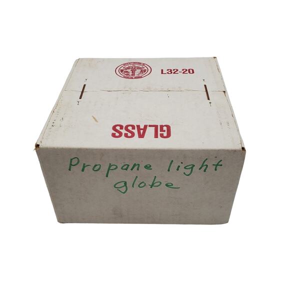 Humphrey Paulin Falk Mr Heater L32-20 Indoor Gas Light Globe Pyrex Replacement - Picture 2 of 4